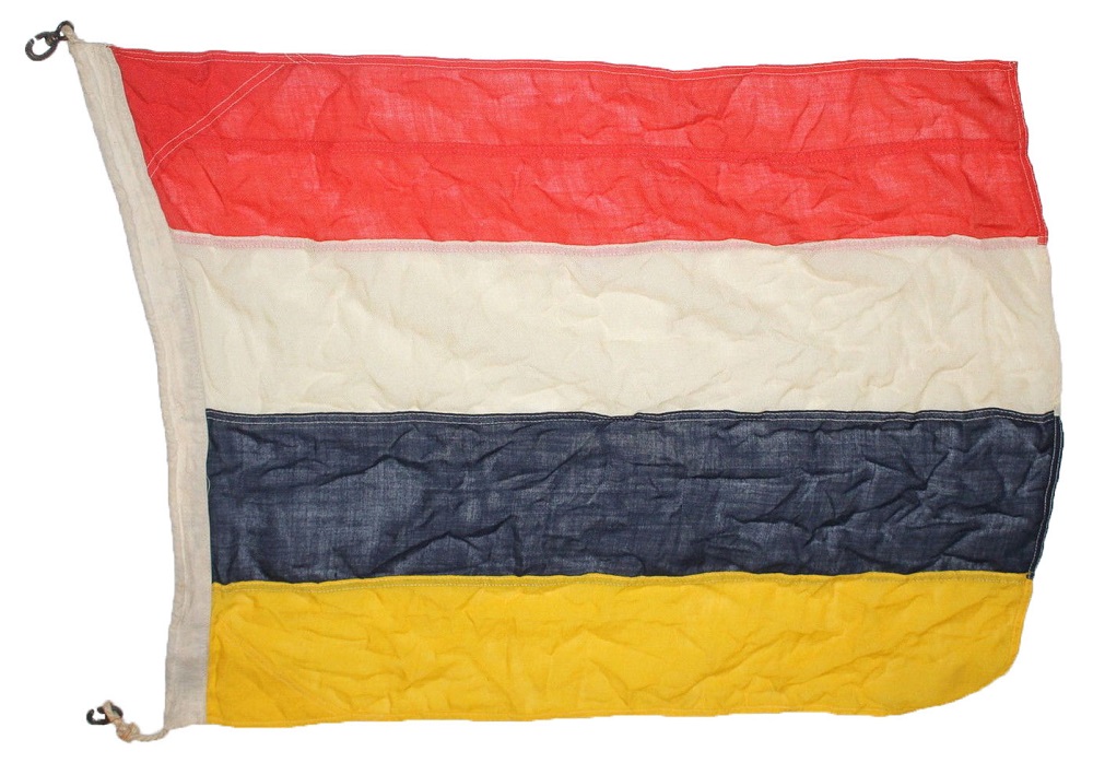 Bandiera Segnalazione Nautica Divisione 80x96cm FLAG208 