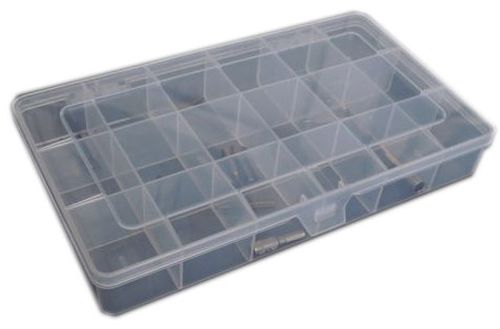 Scatola portaoggetti in plastica 18 scomparti K122 