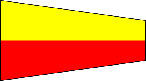 Pennello Segnalazione Nautica "7" Setteseven Lungo 50x170cm FLAG014 