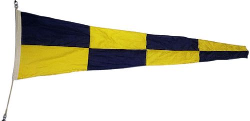 Pennello Segnalazione Nautica "Negativo" 170x50x15cm FLAG238 