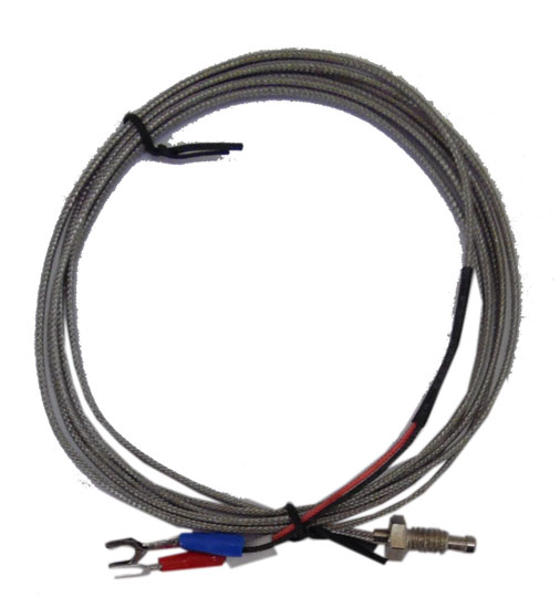 Sonda metallica termocoppia modello 124 tipo K 2 metri EL1815 FATO
