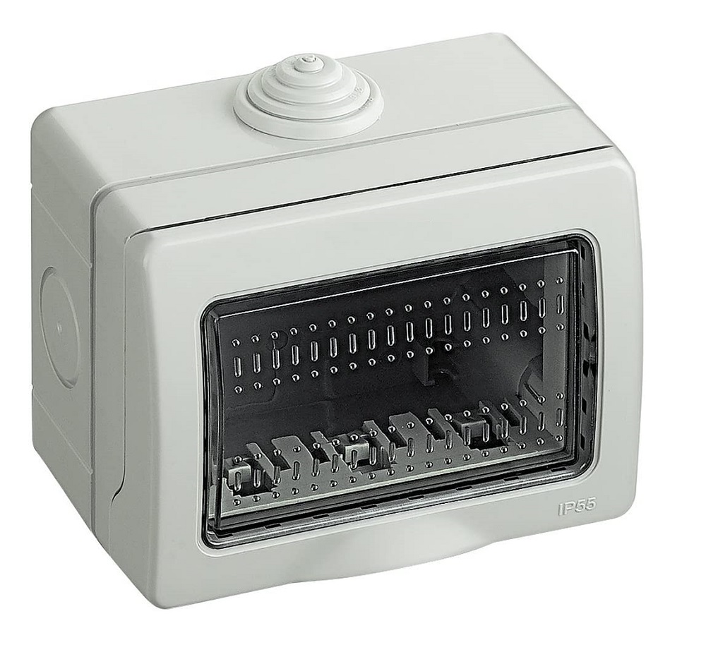 Idrobox IP55 3 moduli bianco compatibile Matix EL2074 