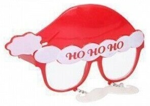 Occhiali travestimento natalizio "HoHoHo" Christmas Gifts ED5468 Christmas Gifts