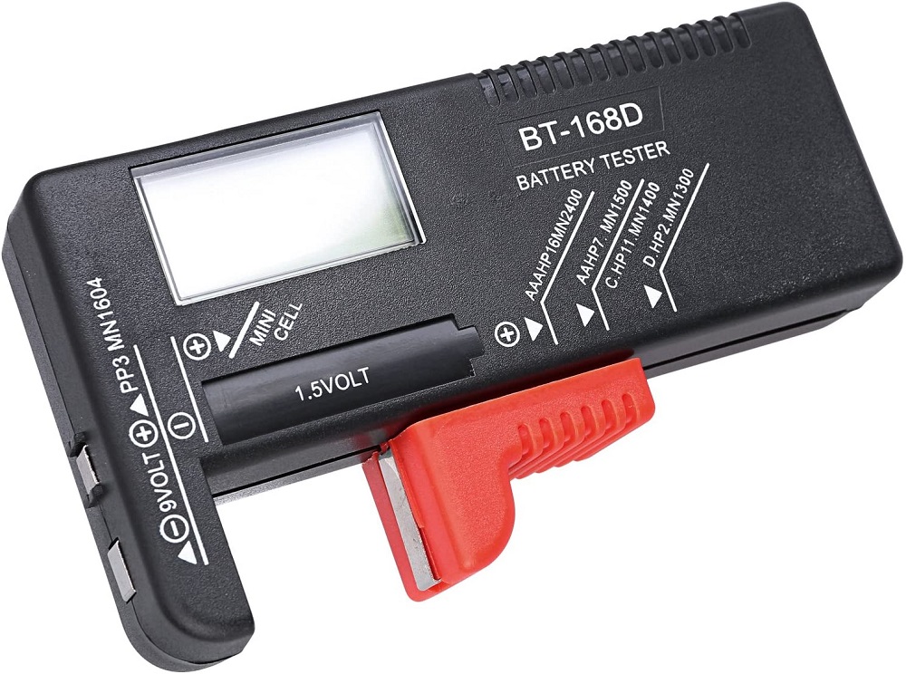 Tester per tutti i tipi di batteria R998 