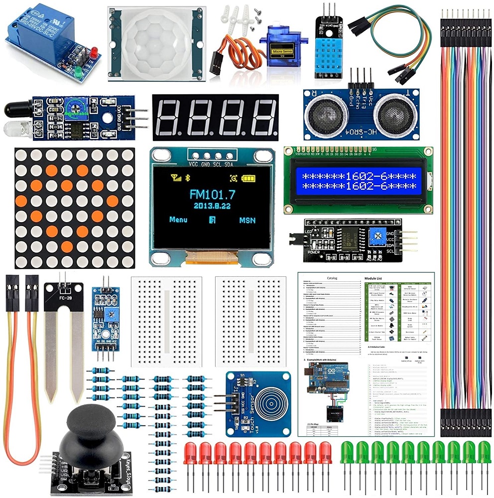 Kit Arduino Uno R3 Nano V3.0 Mega 2560 Mega 328 WB370 