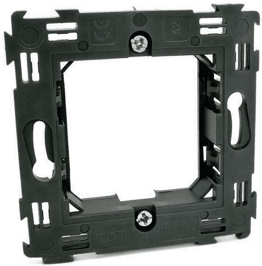 Supporto 2 posti placche compatibili Living international EL2190 