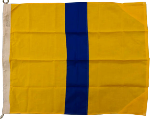 Bandiera Numerica Segnalazione Nautica "8" 150x180cm FLAG244 