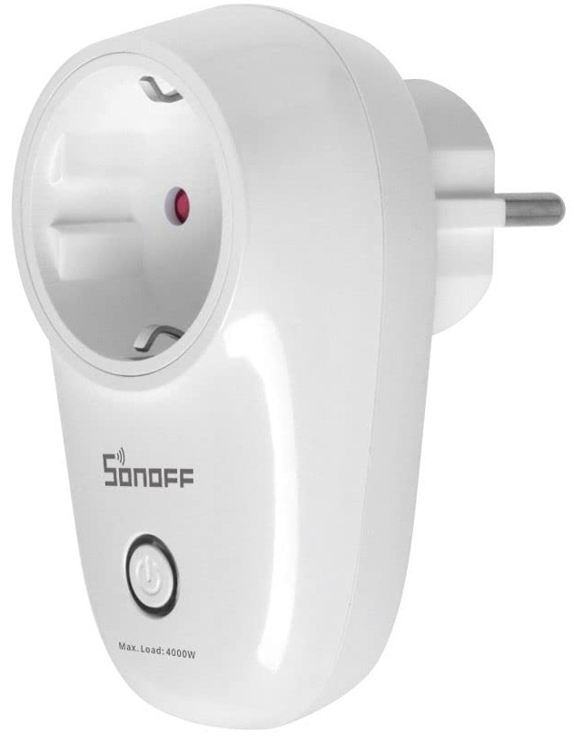 Presa Schuko smart WiFi 4000W compatibile con Alexa/Google Home WB2366 Sonoff