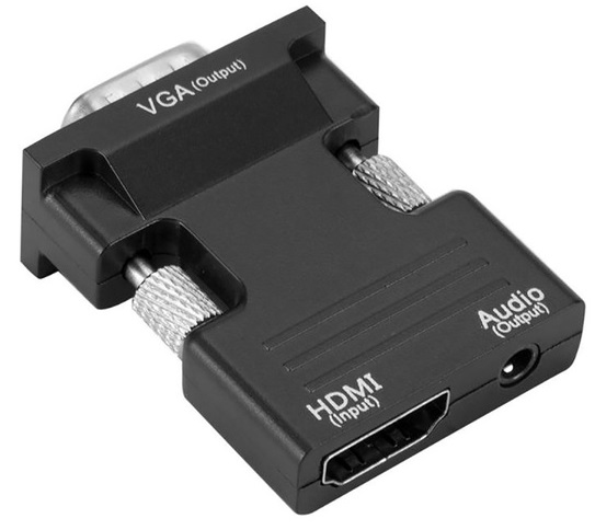 Adattatore HDMI/Jack audio 3.5mm a VGA WB886 