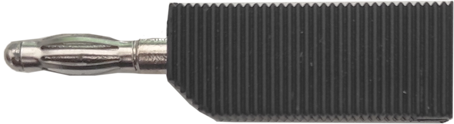 Connettore di prova a banana nero N668 