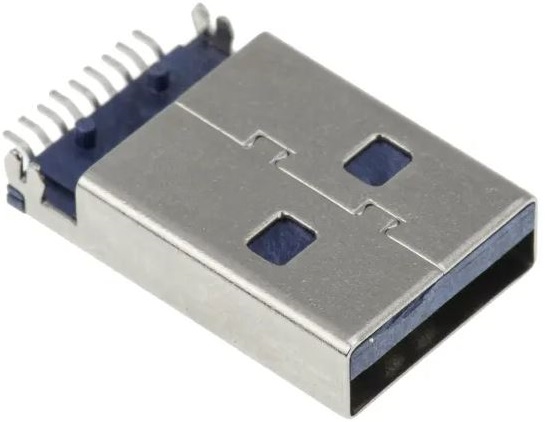 Connettore USB 3.0 maschio a saldare P888 