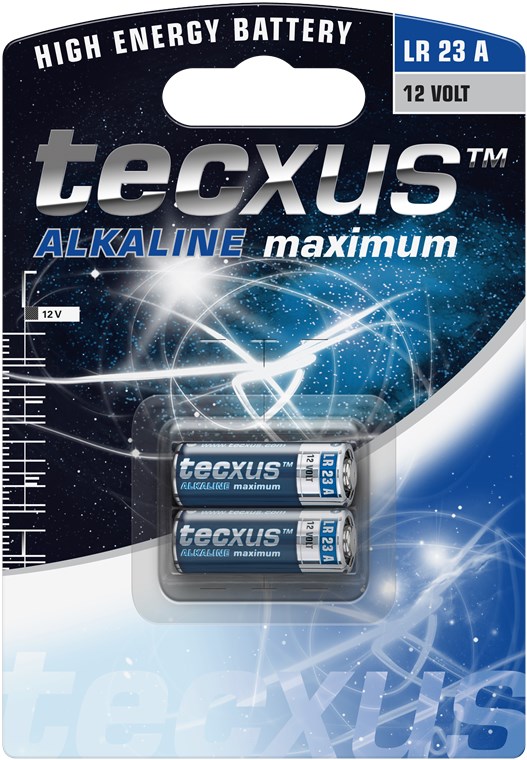 Batteria al manganese alcalino 12V LR23 Tecxus F1432 Tecxus