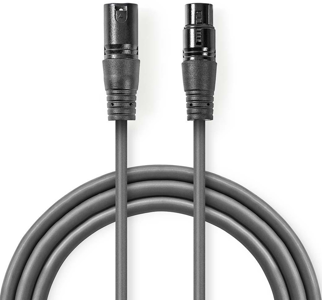 Cavo adattatore DMX XLR a 3 pin maschio-femmina 20m ND9630 Nedis