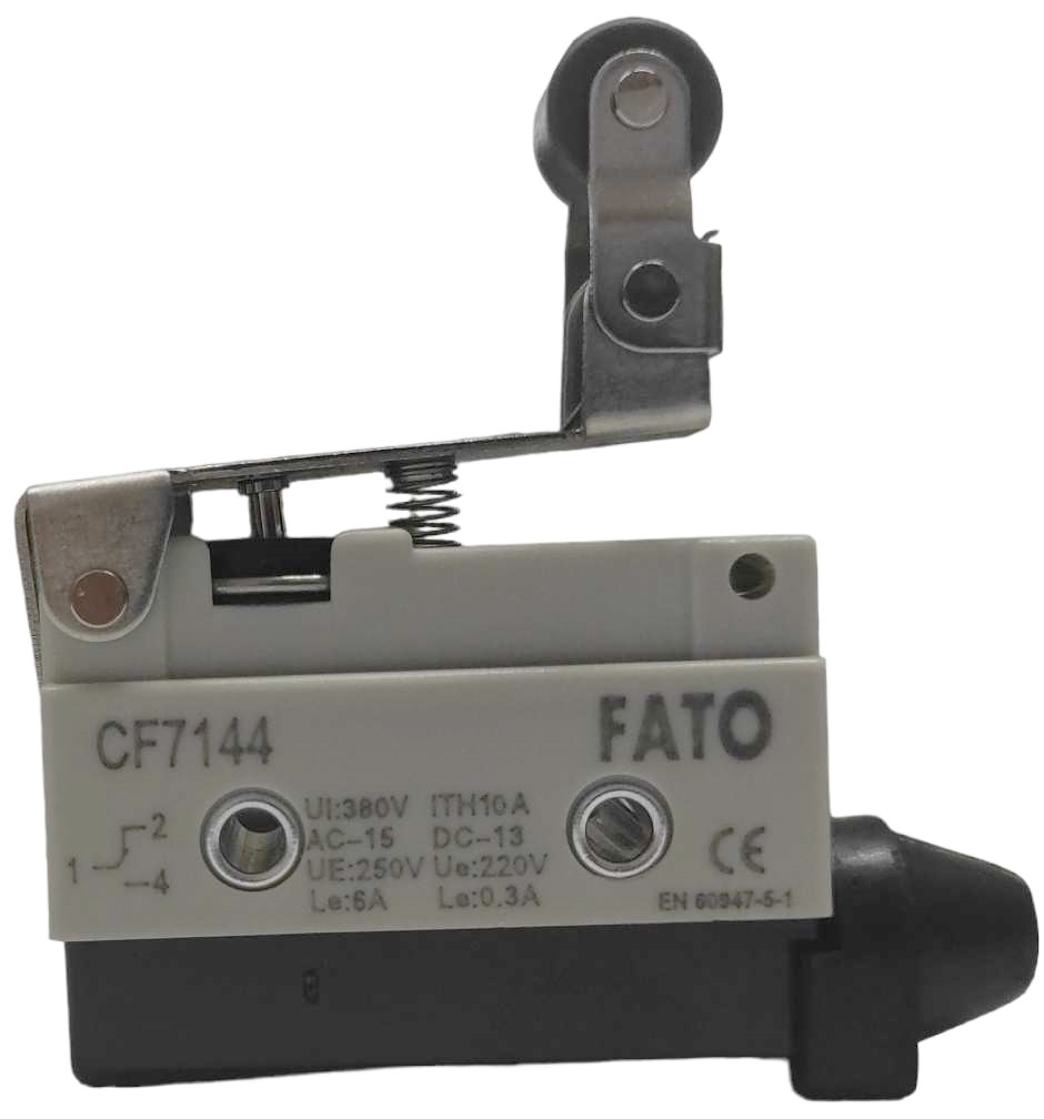 Interruttore di fine corsa orizzontale con leva a rullo 250V 10A CF7144 Fato EL2634 FATO
