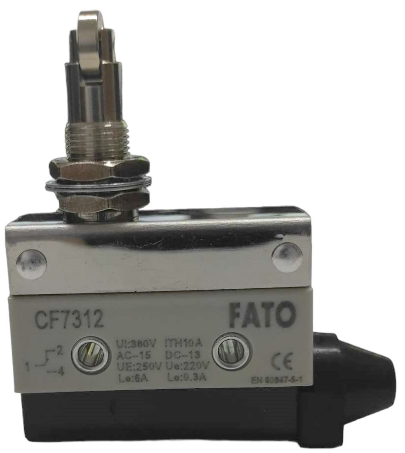 Interruttore di fine corsa orizzontale con rullo a 90° 250V 10A CF7312 Fato EL2639 FATO