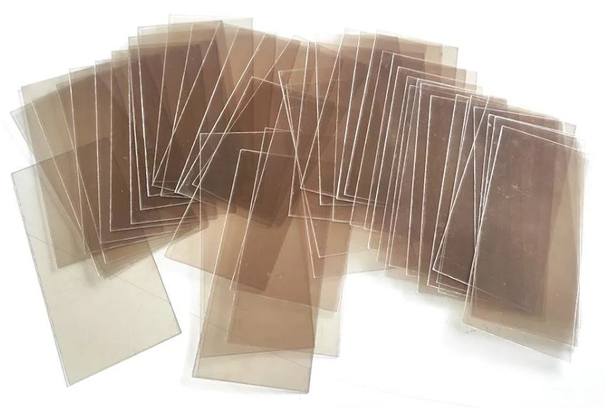 Foglio isolante in mica trasparente 80x28mm 91912 