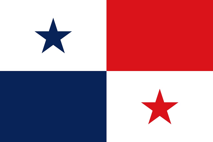 Bandiera nazionale di stato e da guerra Panama 200x300cm FLAG152 