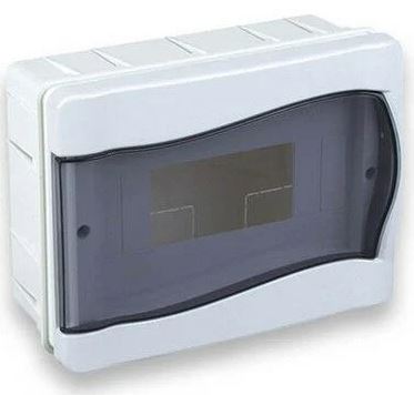 Centralino da incasso 16 moduli con porta trasparente EL108 Isildar