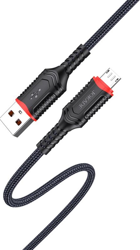 Cavo per ricarica e sincronizzazione microUSB 1m 3A JA019 F2060 Jokade
