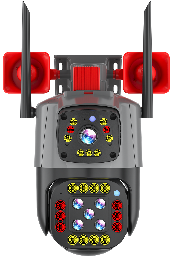 Telecamera IP WiFi con doppio obiettivo 6MP 1080p Z804 