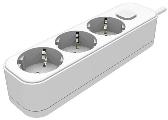 Multipresa schuko con interruttore 3 posti EL267 Vito