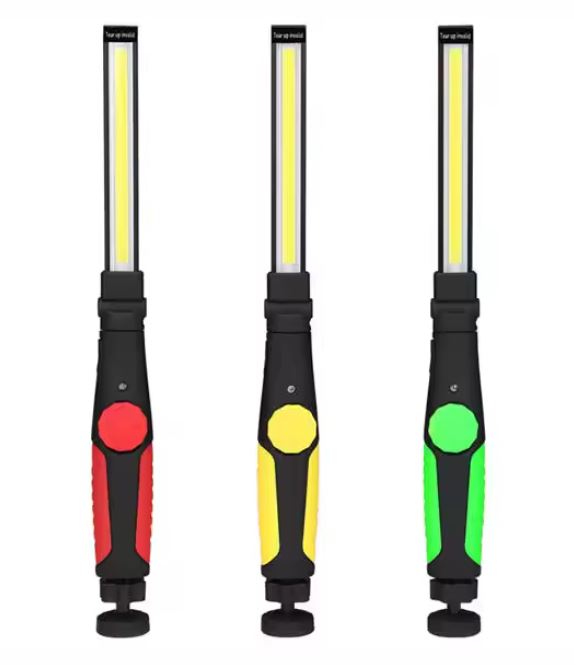 Torcia LED ricaricabile dimmerabile con calamita WB208 