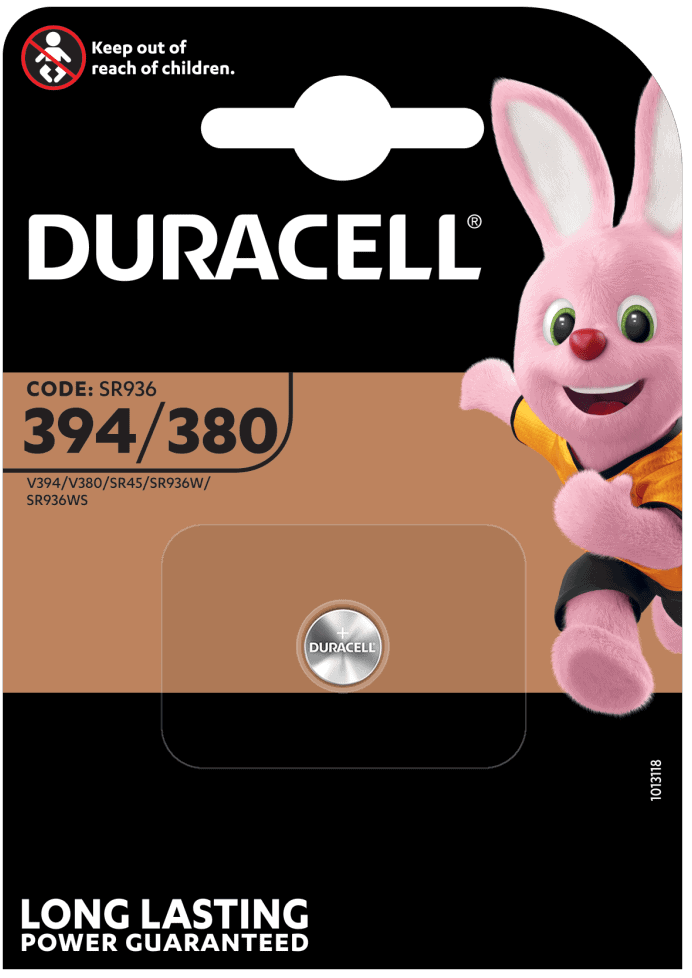 Batteria a bottone 1.5V all'ossido d'argento SR936  Duracell WB641 Duracell