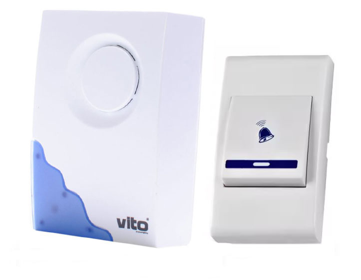 Campanello wireless 75dB EL1547 Vito