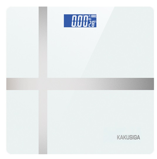 Bilancia pesapersone bianca con display LCD KSC-1508 F2750 Kakusiga