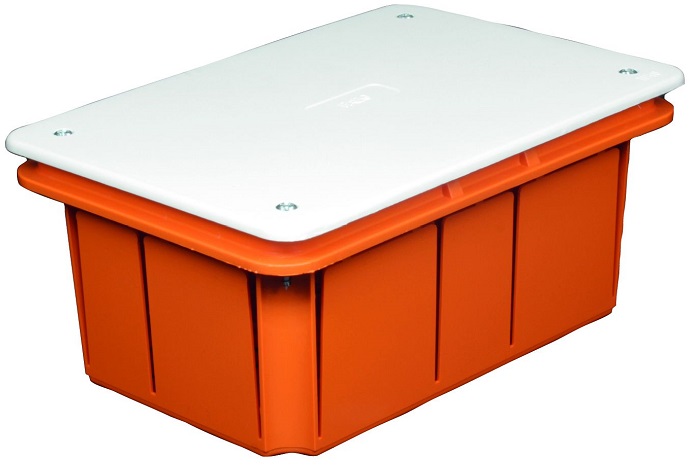 Scatola di derivazione da incasso con coperchio IP40 153x98x70mm Faeg EL018 FAEG