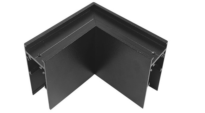 Angolo orizzontale da superfice per binari magnetici EL2066 Vito