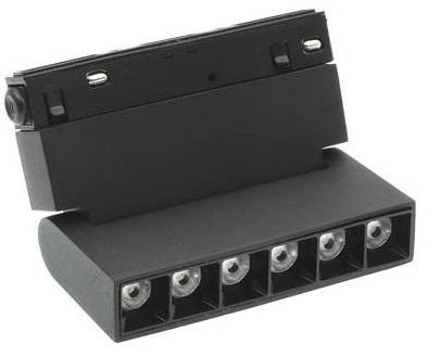 Faretto LED magnetico girevole per illuminazione da binario 6W  480Lm 3000K luce calda EL2508 Vito