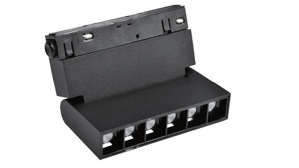 Faretto LED magnetico orientabile per illuminazione da binario 6W 492Lm 4000K luce naturale EL438 Vito