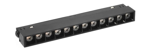 Faretto LED magnetico per illuminazione da binario 18W 1440Lm 3000K luce calda EL944 Vito