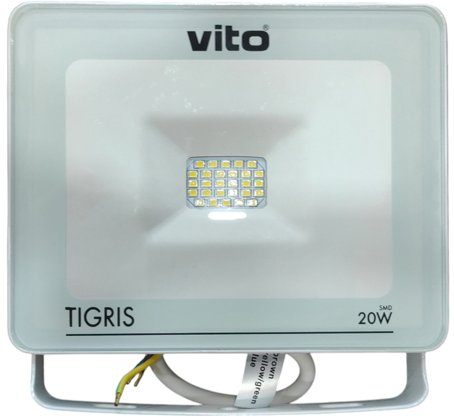 Faro LED SMD per esterni IP65 20W 2000lm 6000k luce fredda EL1539 Vito