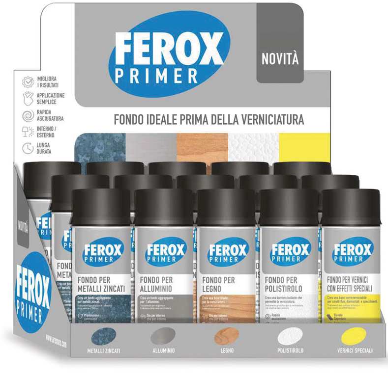 Arexons FEROX FONDI ESPOSITORE MISTO PZ. 15 FV55345 Arexons