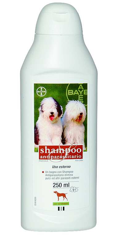 Bayer SHAMPOO ANTIPARASSITARIO PER CANI ml. 250 FV28943 Bayer