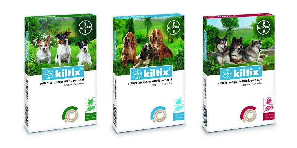 Bayer COLLARE ANTIPARASSITARIO PER CANI KILTIX (cm. 70) grande FV28945 Bayer