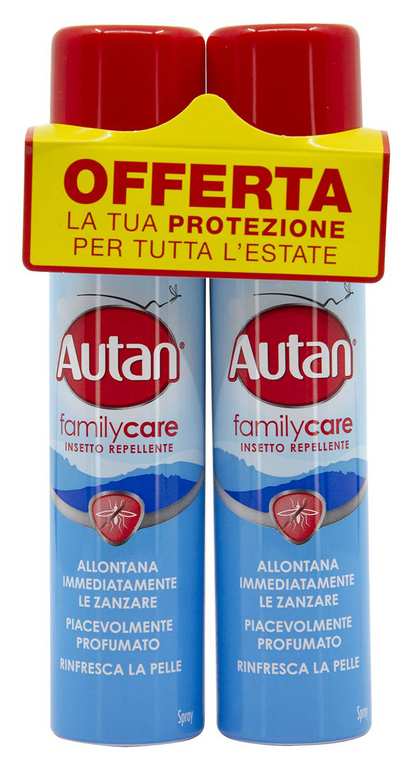 Autan FAMILY CARE SPRAY 2 pz. ml. 100 FV48159 Autan