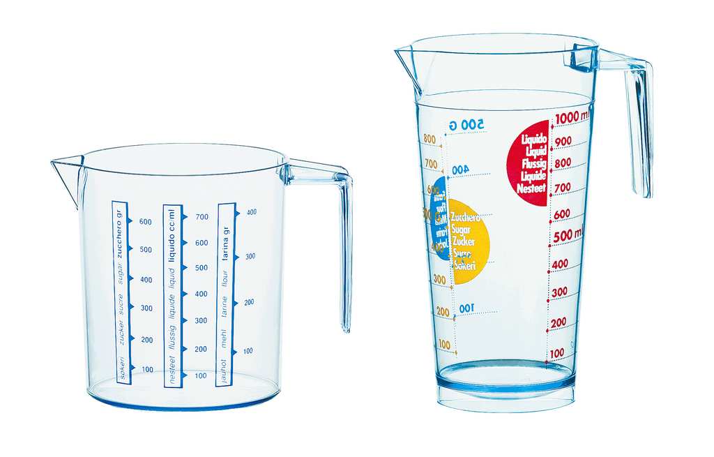 CARAFFA GRADUATA Ø cm. 11x21 h lt. 1 mod. Grande FV33564 