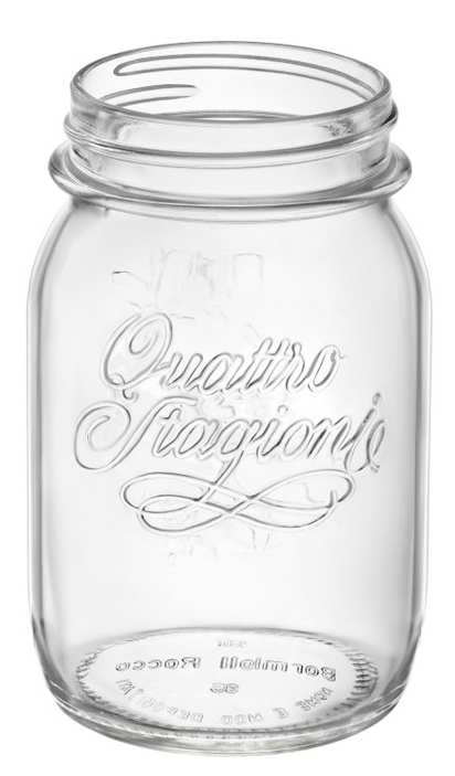 Bormioli BARATTOLO QUATTRO STAGIONI  Senza capsula Ø cm.  9x13,5 h cl. 50 FV38456 Bormioli