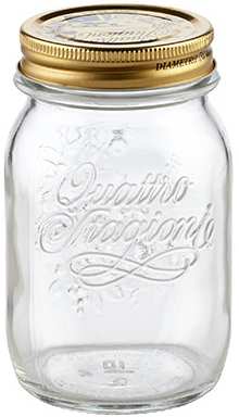 Bormioli BARATTOLO QUATTRO STAGIONI Con capsula Ø cm.  9x13,5 h cl. 50 FV38470 Bormioli