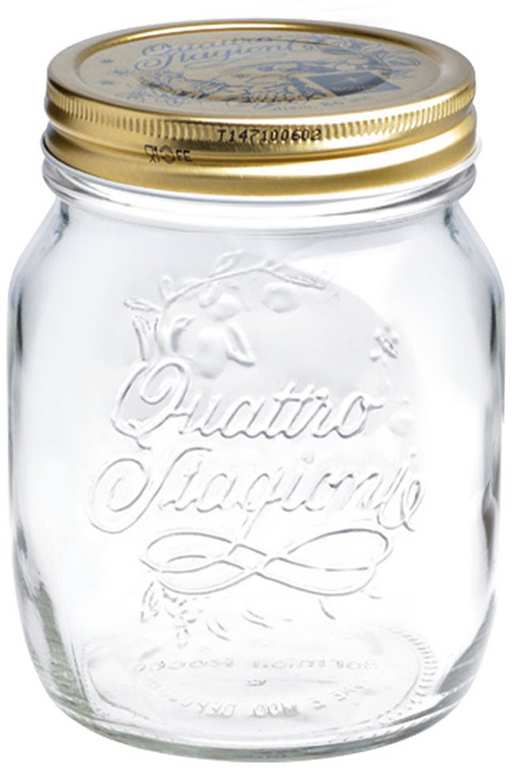 Bormioli BARATTOLO QUATTRO STAGIONI Con capsula Ø cm. 9,5x22,5 h cl.100 FV38472 Bormioli