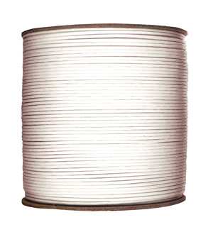 CAVETTO STENDIBIANCHERIA BIANCO IN BOBINA  Ø mm. 4,5 - mt. 500 FV13883 