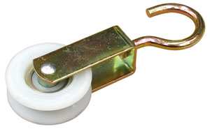 CARRUCOLA PER STENDIBIANCHERIA RUOTE IN NYLON Ø esterno mm. 50 FV24298 