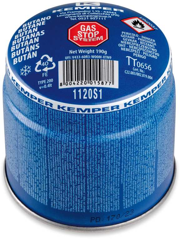 CARTUCCIA GAS TOP SAFE  gr. 190 (ml. 360) FV36047 