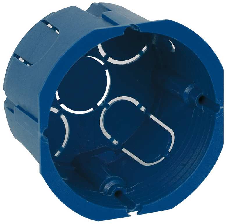 CASSETTA DA INCASSO TONDA 1/2 POSTI Ø 65x40 mm FV50283 