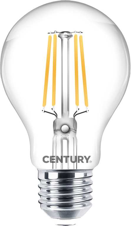 Century LAMPADA A FILAMENTO LED GOCCIA E27 Luce calda  4 W - 470 lumen FV55892 Century