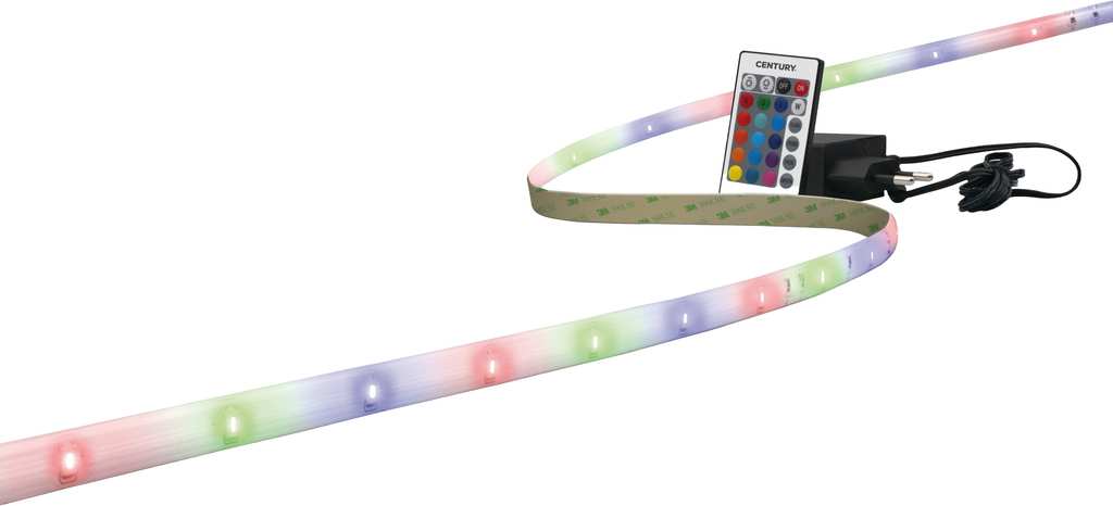 Century STRISCE STRIP LED ACCÈNTO 4,80 W/m - 30 Led/m - RGB  3 mt. FV57086 Century