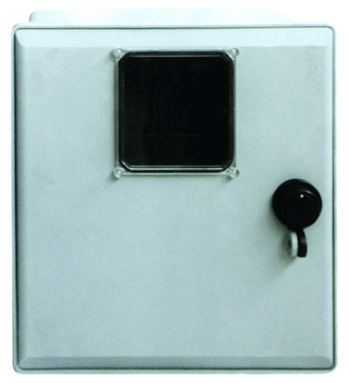 CONTENITORE TRIFASE Con vetro d'ispezione cm.    39x24x42 h FV12333 